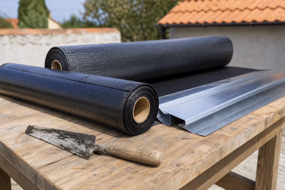 Materijali za sanaciju krova: bitumen i aluminij