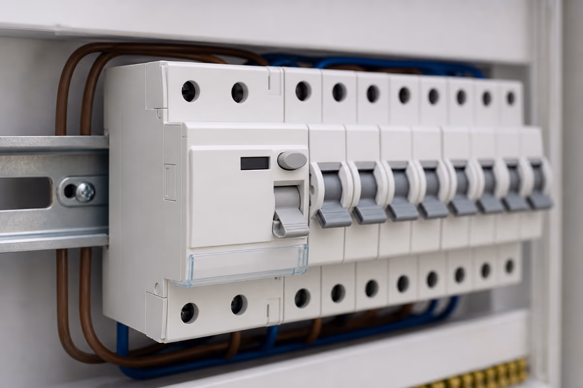 Tip A uređaj za zaštitu od prekomjerne struje u razvodnoj ploči za punjenje električnih vozila